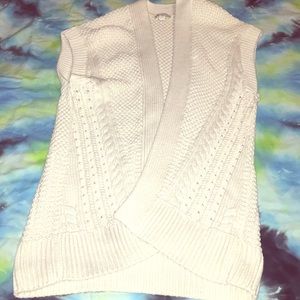 Gap sleeveless cardigan size s/xs